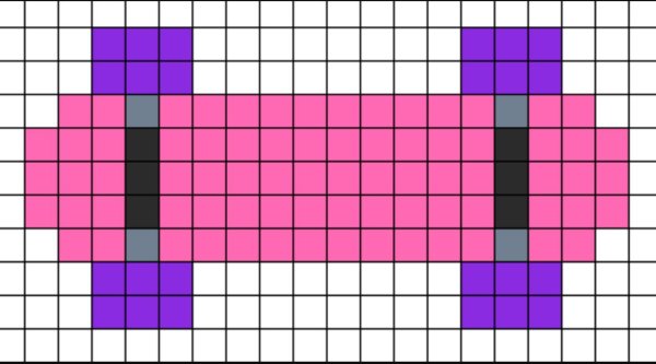 Рисунки по клеточкам маленькие