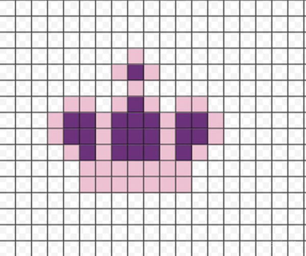 Рисование по клеточкам в маленьком блокноте