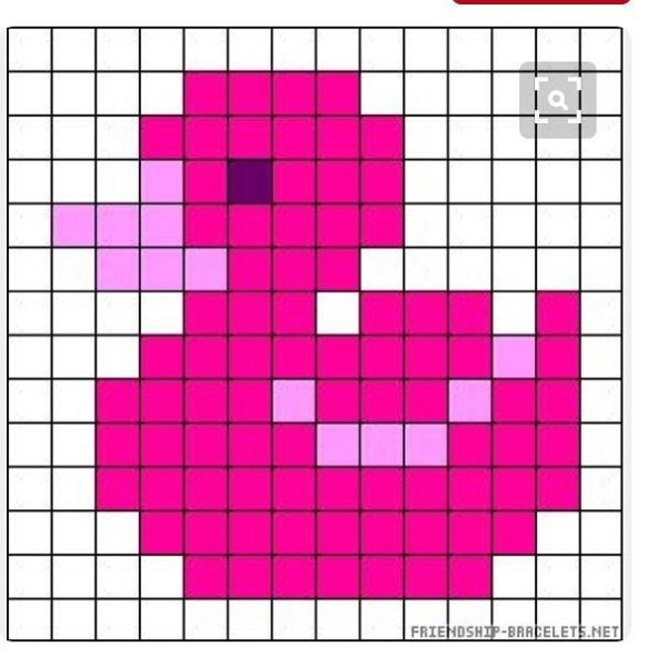 Рисунки по клеточкам лёгкие