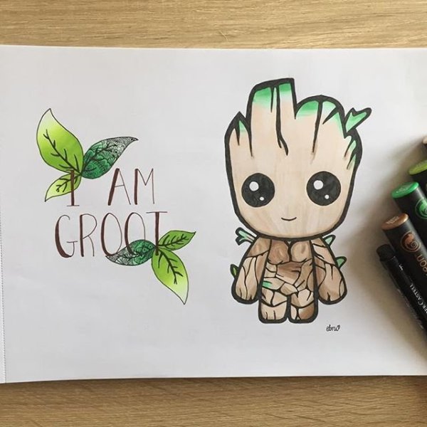 Маленькие рисунки для скетчбука