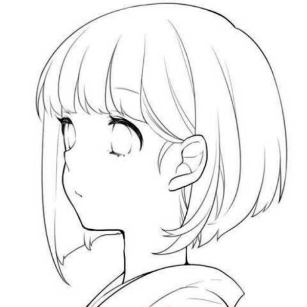 Аниме девочки для срисовки