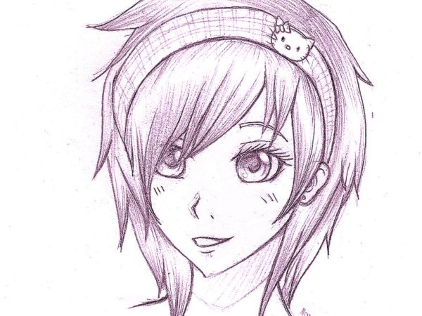 Аниме эскизы