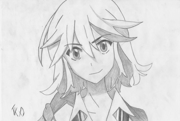 Анимер рисунки карандашом