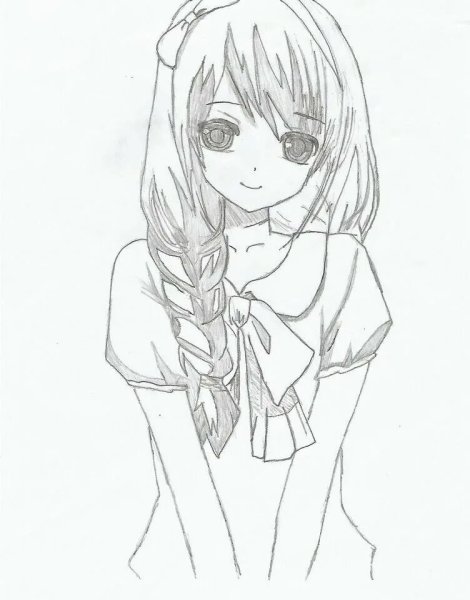 Аниеирисунки карандашом