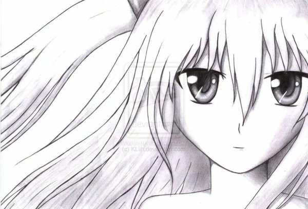 Аниме для срисовки