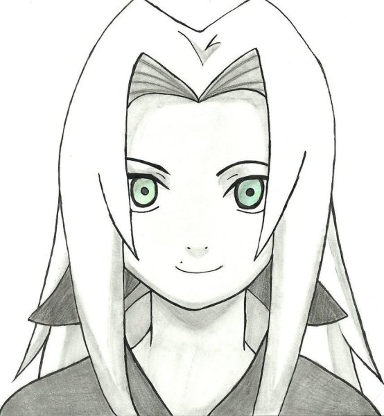 Сакура Харуно для срисовки