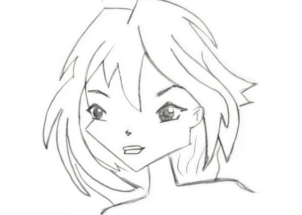 Аниме для срисовки для начинающих