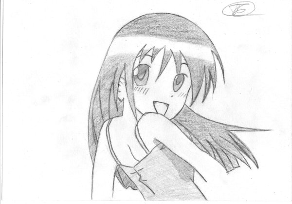 Аниме рисунки карандашом
