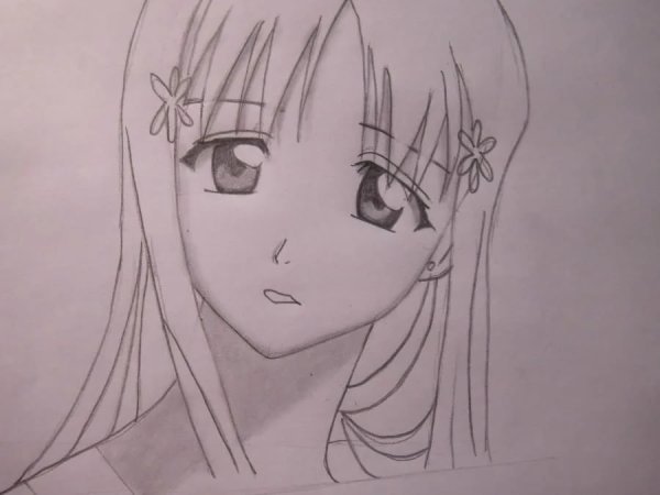 Рисунки Анила карандашом