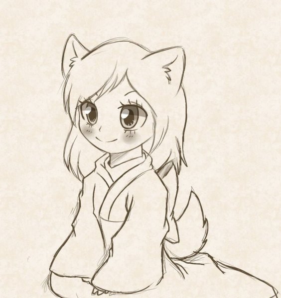 Аниме маленькие рисуночк