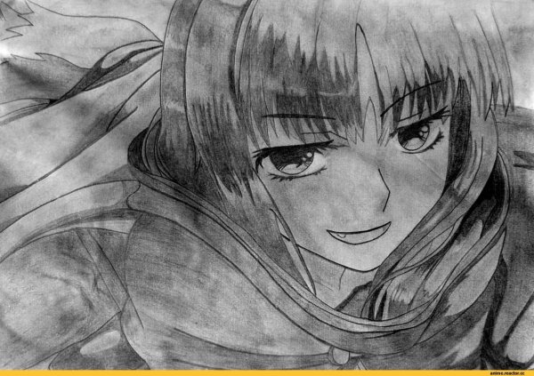 Аниме рисунки карандашом