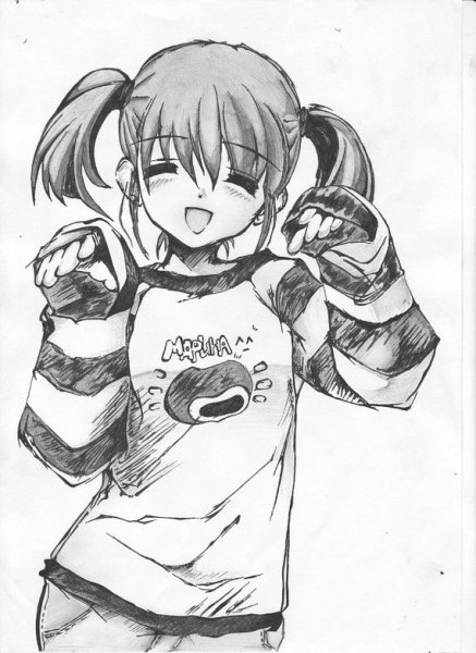 Крутые рисунки для срисовки аниме