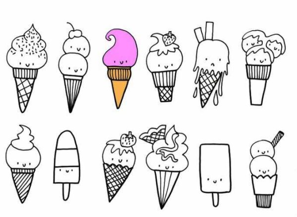 Маленькие рисунки для срисовки