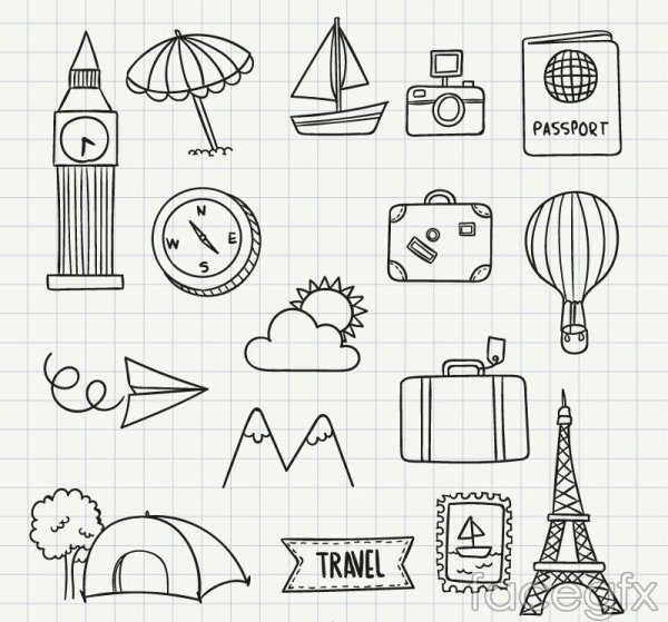 Маленькие рисуночки для ежедневника