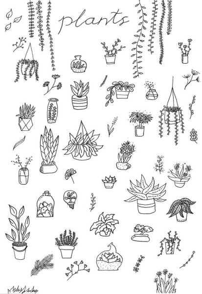 Интересные маленькие рисунки