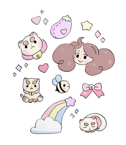 Bee and Puppycat Стикеры