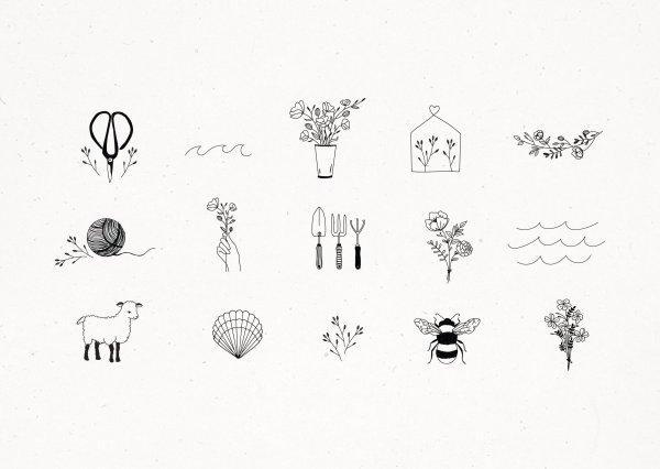 Эскизы тату Минимализм