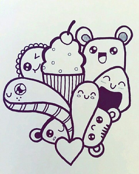 Красивые мини рисунки